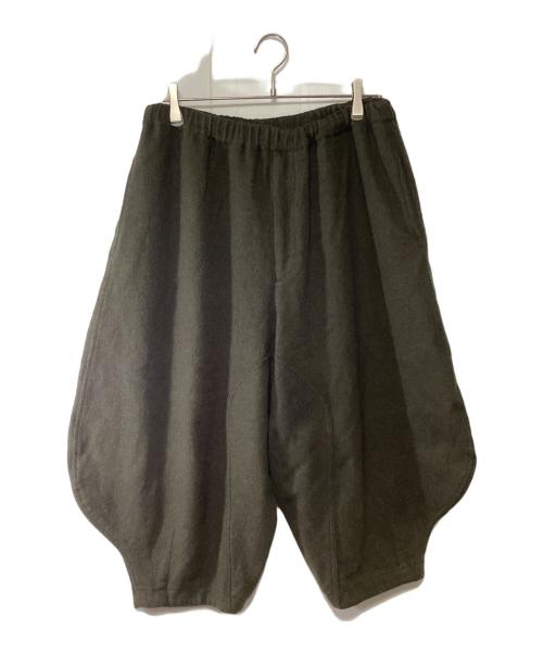 BLACK COMME des GARCONS（ブラックコムデギャルソン）BLACK COMME des GARCONS (ブラックコムデギャルソン) サルエルパンツ オリーブ サイズ:Mの古着・服飾アイテム
