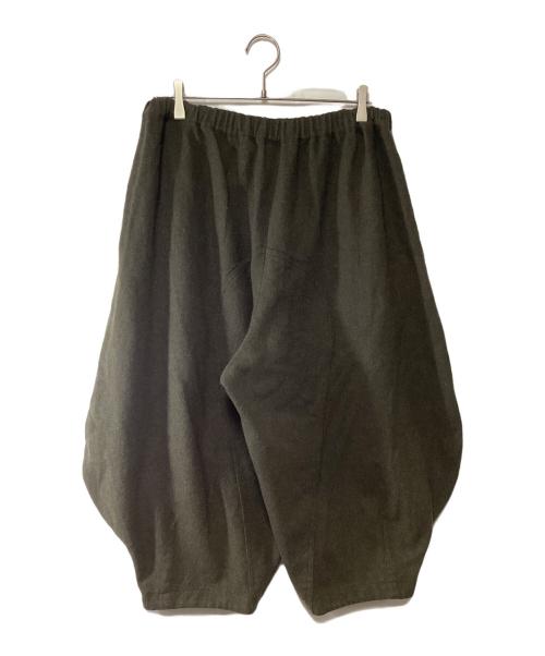 BLACK COMME des GARCONS（ブラックコムデギャルソン）BLACK COMME des GARCONS (ブラックコムデギャルソン) サルエルパンツ オリーブ サイズ:Mの古着・服飾アイテム
