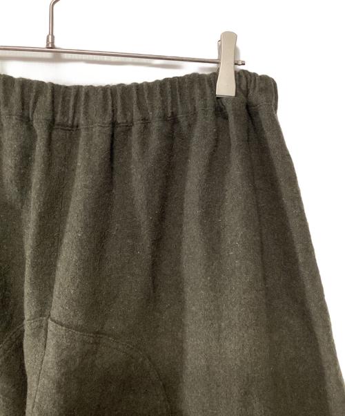 BLACK COMME des GARCONS（ブラックコムデギャルソン）BLACK COMME des GARCONS (ブラックコムデギャルソン) サルエルパンツ オリーブ サイズ:Mの古着・服飾アイテム