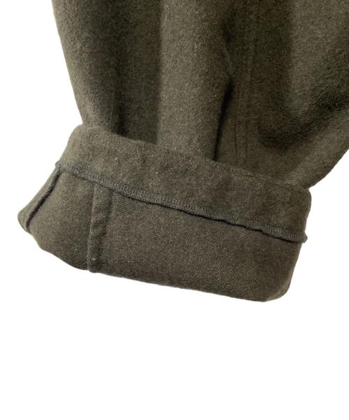 BLACK COMME des GARCONS（ブラックコムデギャルソン）BLACK COMME des GARCONS (ブラックコムデギャルソン) サルエルパンツ オリーブ サイズ:Mの古着・服飾アイテム