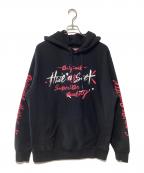 HIDE AND SEEKハイドアンドシーク）の古着「プルオーバーパーカー」｜ブラック