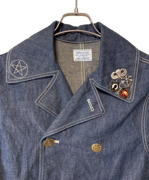 NEIGHBORHOOD（ネイバーフッド）NEIGHBORHOOD (ネイバーフッド) デニムPコート インディゴ サイズ:Sの古着・服飾アイテム