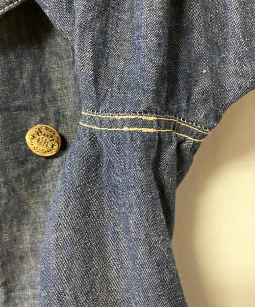 NEIGHBORHOOD（ネイバーフッド）NEIGHBORHOOD (ネイバーフッド) デニムPコート インディゴ サイズ:Sの古着・服飾アイテム