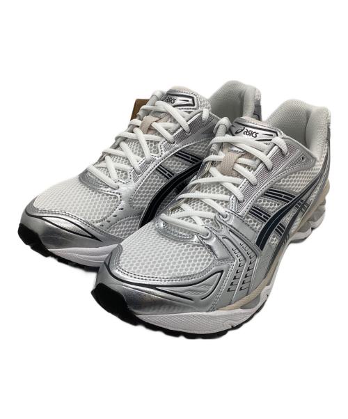 asics（アシックス）asics (アシックス) スニーカー ホワイト×グレー サイズ:28.5の古着・服飾アイテム