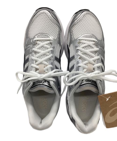 asics（アシックス）asics (アシックス) スニーカー ホワイト×グレー サイズ:28.5の古着・服飾アイテム