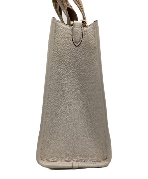 COACH（コーチ）COACH (コーチ) 2WAYバッグ アイボリー×ベージュの古着・服飾アイテム