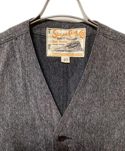 SUGAR CANE（シュガーケーン）SUGAR CANE (シュガーケーン) ベスト グレー サイズ:40の古着・服飾アイテム