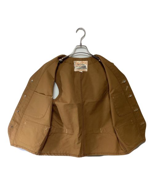 SUGAR CANE（シュガーケーン）SUGAR CANE (シュガーケーン) ベスト ブラウン サイズ:40の古着・服飾アイテム