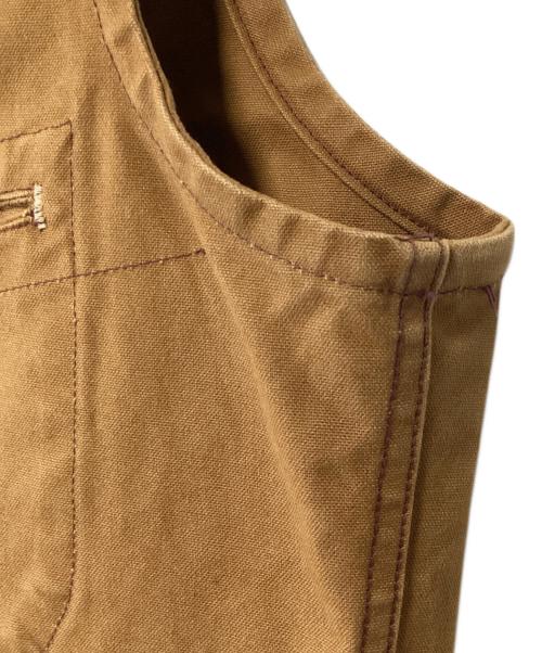 SUGAR CANE（シュガーケーン）SUGAR CANE (シュガーケーン) ベスト ブラウン サイズ:40の古着・服飾アイテム