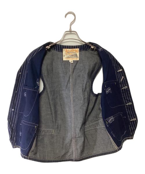 SUGAR CANE（シュガーケーン）SUGAR CANE (シュガーケーン) ベスト ネイビー サイズ:40の古着・服飾アイテム