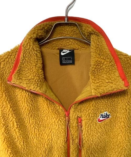 NIKE（ナイキ）NIKE (ナイキ) ボアベスト イエロー サイズ:Lの古着・服飾アイテム