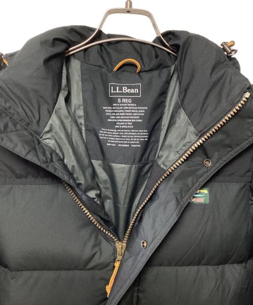 L.L.Bean（エルエルビーン）L.L.Bean (エルエルビーン) ダウンジャケット ブラック×ダークグリーン サイズ:S REGの古着・服飾アイテム