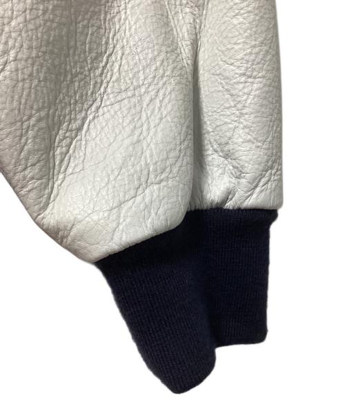 FreshService（フレッシュサービス）FreshService (フレッシュサービス) スタジャン ネイビー サイズ:Lの古着・服飾アイテム