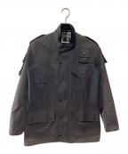 Barbourバブアー）の古着「COWEN COMMANDO JACKET」｜グレー