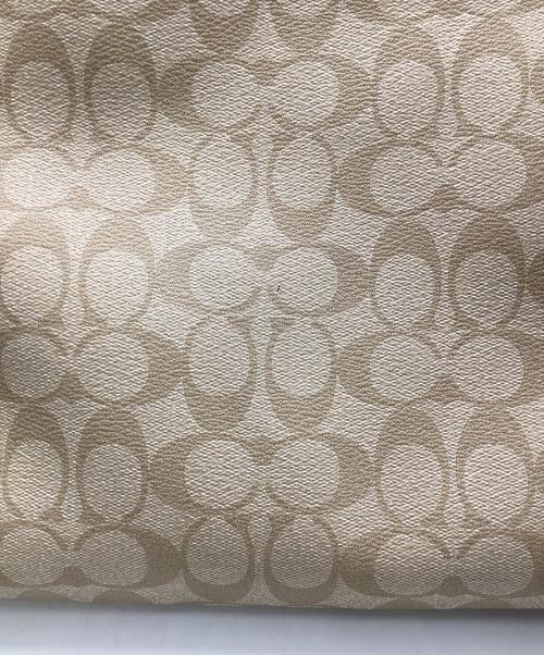 COACH（コーチ）COACH (コーチ) ショルダーバッグ ベージュ×ピンクの古着・服飾アイテム