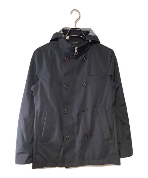 MONTECORE（モンテコーレ）MONTECORE (モンテコーレ) フード付コート ブラック サイズ:46の古着・服飾アイテム
