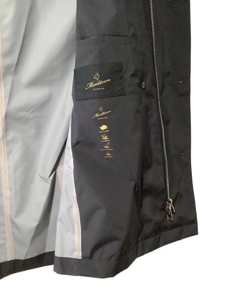 MONTECORE（モンテコーレ）MONTECORE (モンテコーレ) フード付コート ブラック サイズ:46の古着・服飾アイテム