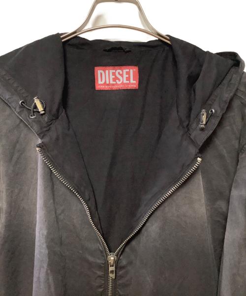 DIESEL（ディーゼル）DIESEL (ディーゼル) フード付ジャケット グレー サイズ:46の古着・服飾アイテム