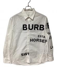 BURBERRY（バーバリー）の古着「長袖シャツ」｜ホワイト