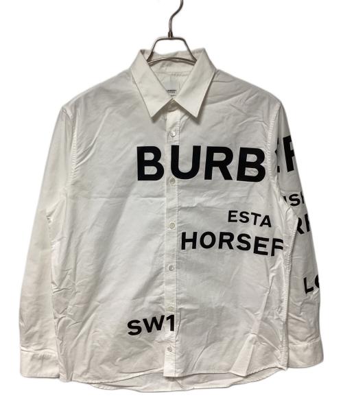 BURBERRY（バーバリー）BURBERRY (バーバリー) 長袖シャツ ホワイト サイズ:SIZE Lの古着・服飾アイテム
