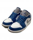 NIKEナイキ）の古着「AIR JORDAN 1 LOW True Blue」｜ネイビー×ホワイト