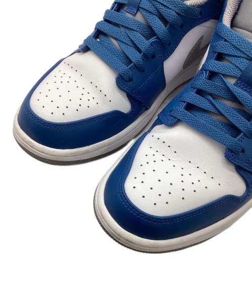 NIKE（ナイキ）NIKE (ナイキ) AIR JORDAN 1 LOW True Blue ネイビー×ホワイト サイズ:27.5の古着・服飾アイテム