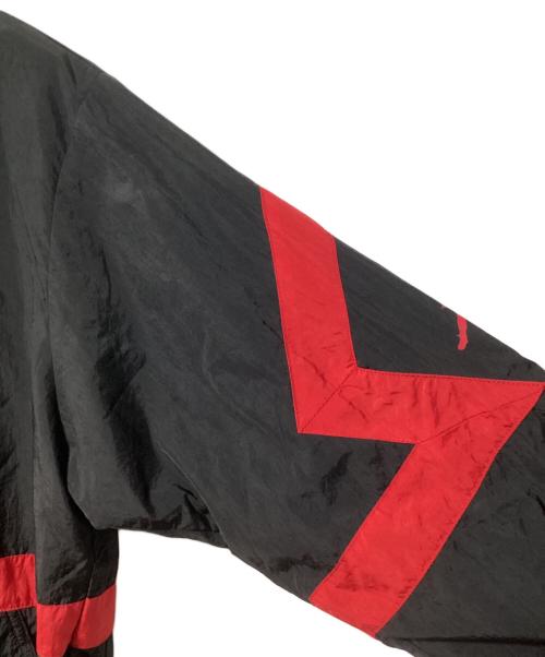 JORDAN（ジョーダン）JORDAN (ジョーダン) トラックジャケット ブラック×レッド サイズ:XLの古着・服飾アイテム
