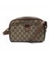 GUCCI（グッチ）の古着「GGショルダーバッグ」｜ベージュ×ブラウン