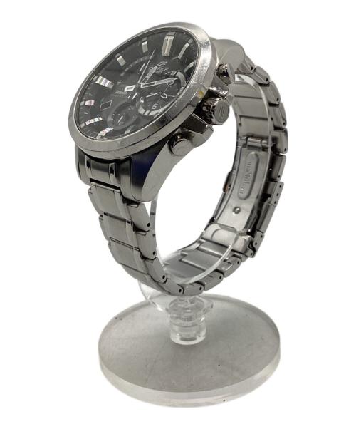 CASIO（カシオ）CASIO (カシオ) EDIFICE (エディフィス) 腕時計 ブラックの古着・服飾アイテム