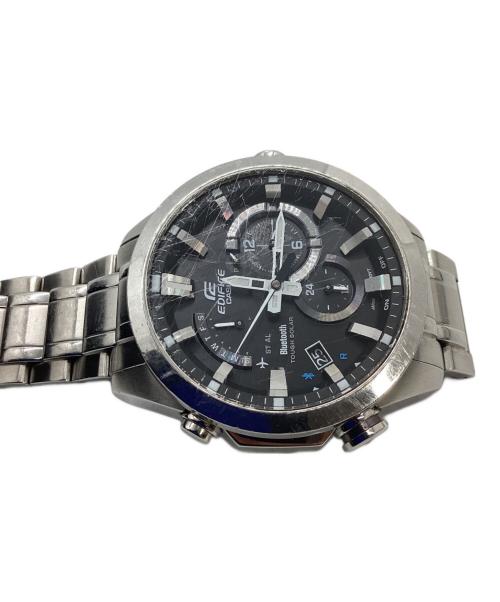 CASIO（カシオ）CASIO (カシオ) EDIFICE (エディフィス) 腕時計 ブラックの古着・服飾アイテム