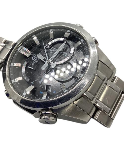CASIO（カシオ）CASIO (カシオ) EDIFICE (エディフィス) 腕時計 ブラックの古着・服飾アイテム