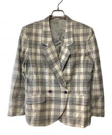 Burberry's（バーバリーズ）の古着「ダブルブレストジャケット」｜アイボリー