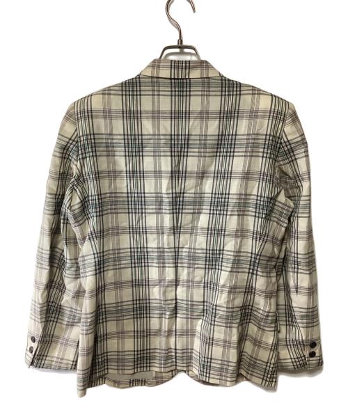 Burberry's（バーバリーズ）Burberry's (バーバリーズ) ダブルブレストジャケット アイボリー サイズ:9ARの古着・服飾アイテム