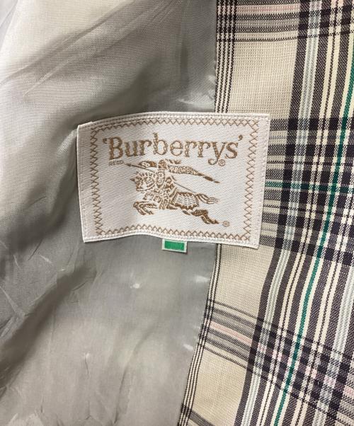 Burberry's（バーバリーズ）Burberry's (バーバリーズ) ダブルブレストジャケット アイボリー サイズ:9ARの古着・服飾アイテム