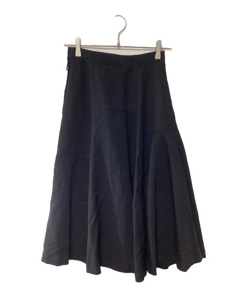 COMME des GARCONS（コムデギャルソン）COMME des GARCONS (コムデギャルソン) 80’s ウールスカート ブラック サイズ:Mの古着・服飾アイテム