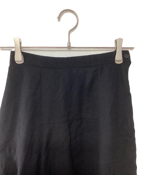 COMME des GARCONS（コムデギャルソン）COMME des GARCONS (コムデギャルソン) 80’s ウールスカート ブラック サイズ:Mの古着・服飾アイテム