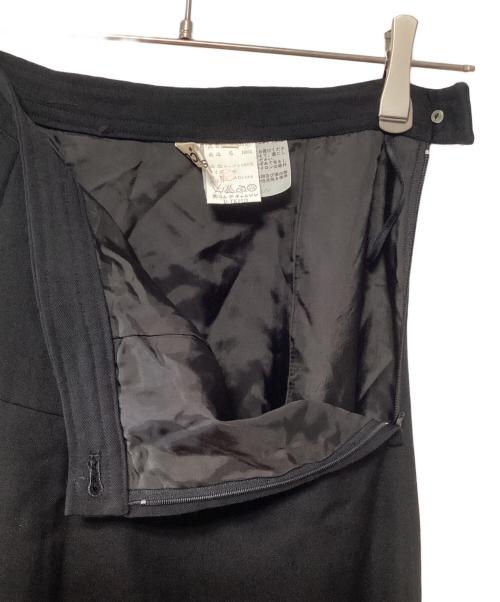 COMME des GARCONS（コムデギャルソン）COMME des GARCONS (コムデギャルソン) 80’s ウールスカート ブラック サイズ:Mの古着・服飾アイテム