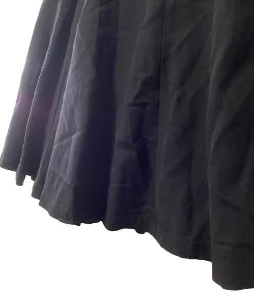 COMME des GARCONS（コムデギャルソン）COMME des GARCONS (コムデギャルソン) 80’s ウールスカート ブラック サイズ:Mの古着・服飾アイテム