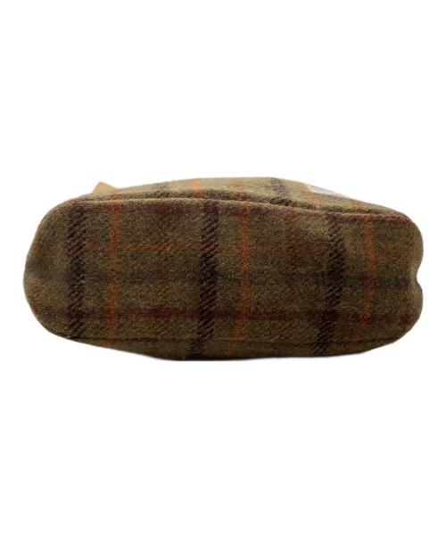 brady（ブレディ）brady (ブレディ) Harris Tweed (ハリスツイード) ショルダーバッグ カーキ×ベージュの古着・服飾アイテム