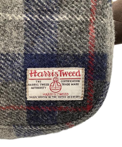 brady（ブレディ）brady (ブレディ) Harris Tweed (ハリスツイード) ショルダーバッグ ネイビー×グレーの古着・服飾アイテム