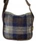 brady (ブレディ) Harris Tweed (ハリスツイード) ショルダーバッグ ネイビー×グレー：12000円