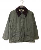 Barbourバブアー）の古着「ビデイルスリムフィットオイルドジャケット」｜カーキ×ブラウン