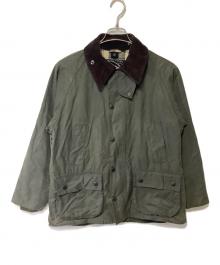 Barbour（バブアー）の古着「ビデイルスリムフィットオイルドジャケット」｜カーキ×ブラウン