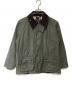 Barbour（バブアー）の古着「ビデイルスリムフィットオイルドジャケット」｜カーキ×ブラウン