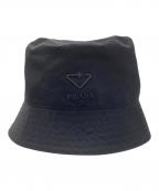 PRADAプラダ）の古着「Re-Nylon バケットハット」｜ブラック