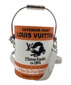 LOUIS VUITTONルイ ヴィトン）の古着「LV ペイント カン」｜ホワイト×オレンジ