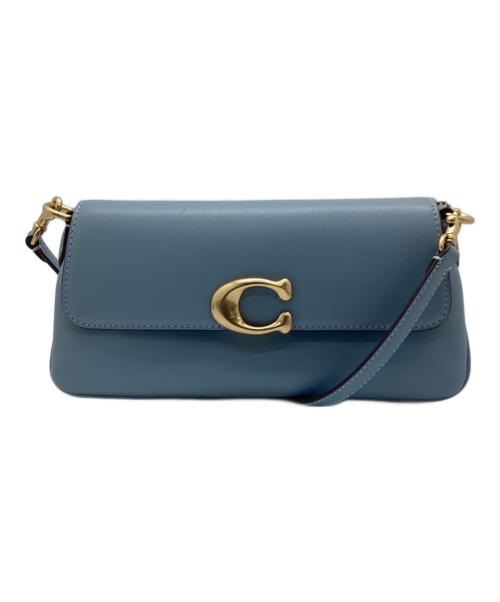COACH（コーチ）COACH (コーチ) 2WAYショルダーバッグ ブルーの古着・服飾アイテム