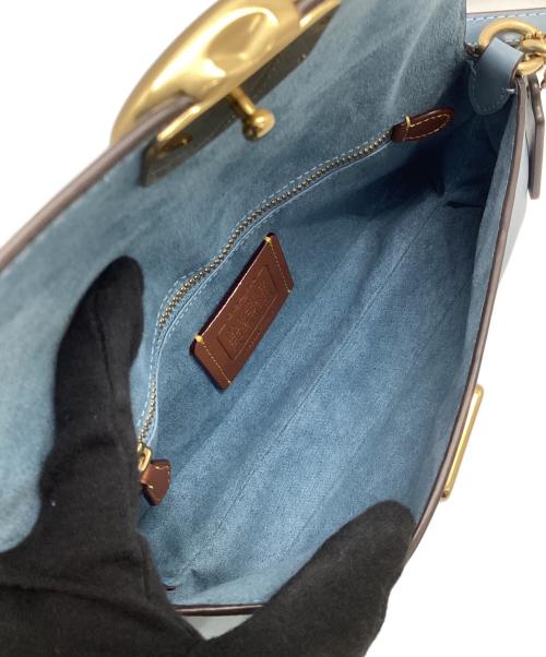 COACH（コーチ）COACH (コーチ) 2WAYショルダーバッグ ブルーの古着・服飾アイテム
