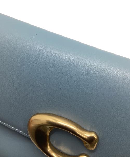 COACH（コーチ）COACH (コーチ) 2WAYショルダーバッグ ブルーの古着・服飾アイテム