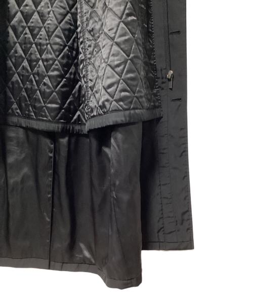 BURBERRY LONDON（バーバリーロンドン）BURBERRY LONDON (バーバリーロンドン) ライナー付コート ブラック サイズ:Lの古着・服飾アイテム